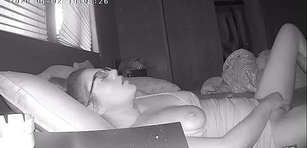  Young High School Senior is Obsessed with Her New Vibrator on Spy Cam